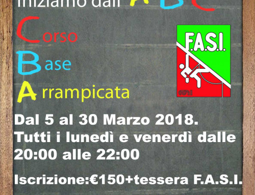 Corso base arrampicata – Il Macaco